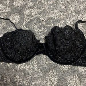 victoria secret lace black bra